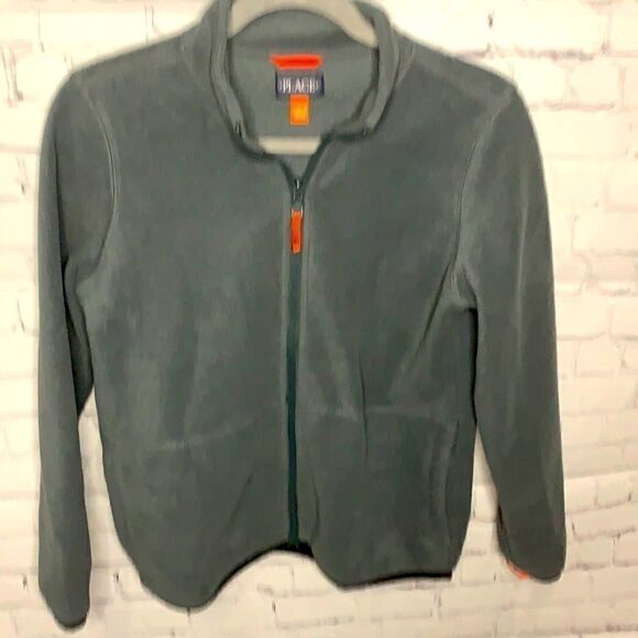 The Children’s Place Boy’s Fleece Zip Up Jacket L - Picture 1 of 5